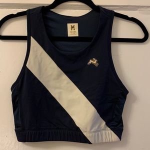 Tracksmith bell lap crop top size medium
